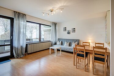 Neuhausen: appartamento di 1 stanza in una posizione centrale e tranquilla