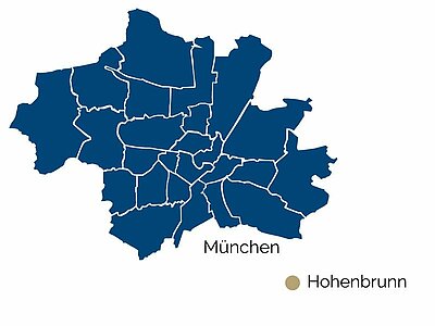 Mappa di Hohenbrunn 