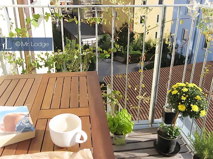 Appartamento a 2 camere | München-Schwanthalerhöhe | 1702ML2 | Gemütlicher Balkon