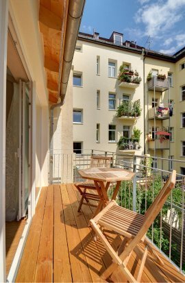 Appartamento Maisonette a 2 camere | München-Neuhausen | 1911ML3 | Sonniger Balkon