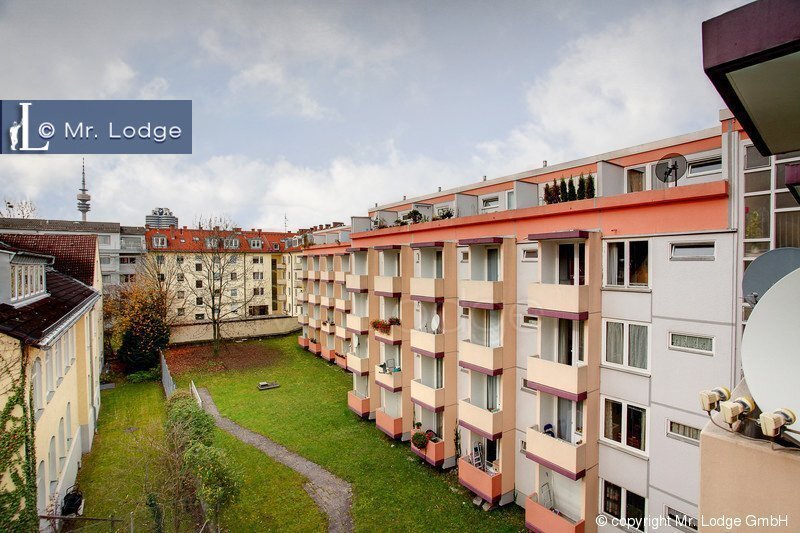 Appartamento a 1 camera | München-Milbertshofen | 1702ML5 | grüner Innenhof