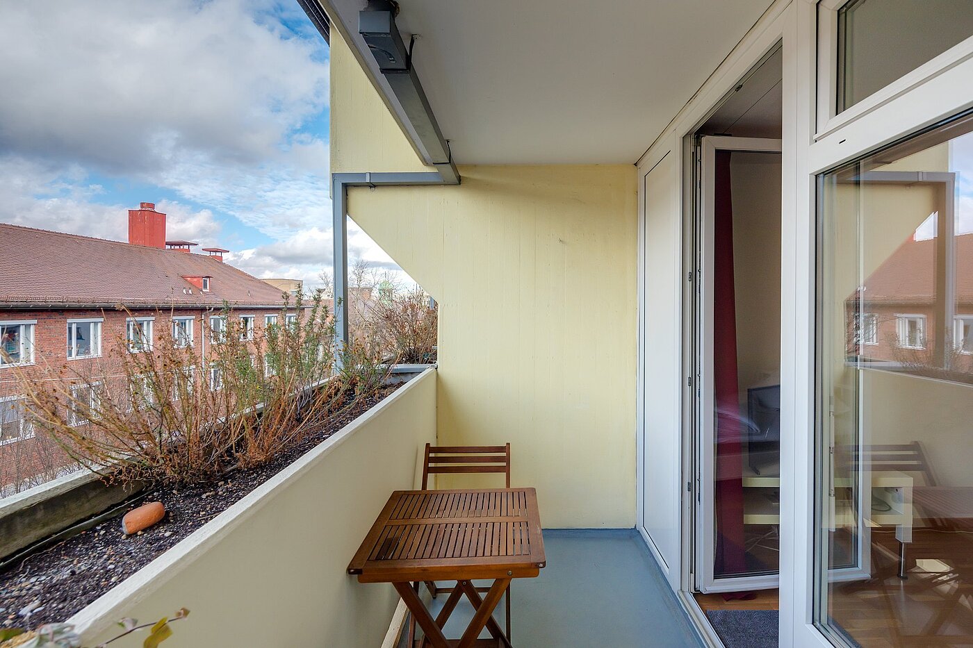Appartamento a 1 camera | München-Isarvorstadt | 2110ML3 | Sonniger Balkon