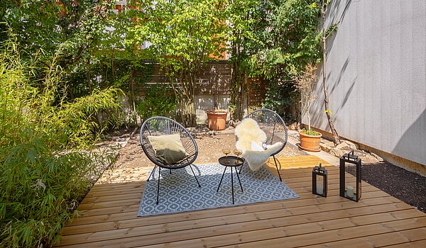 Appartamento al piano terra a 2 camere | München-Laim | 70464 | Terrasse