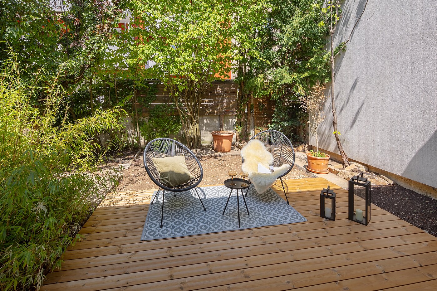 Appartamento al piano terra a 2 camere | München-Laim | 70464 | Terrasse