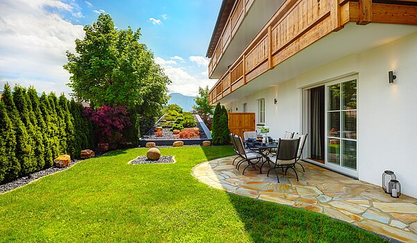Appartamento al piano terra a 3 camere | Bad Wiessee | 70053 | Garten