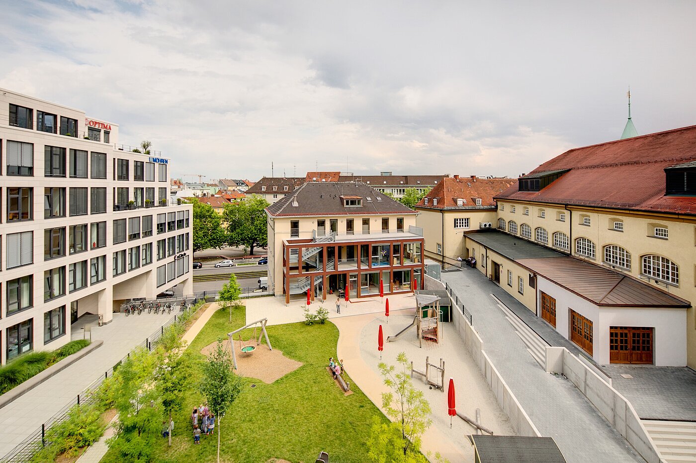Appartamento a 2 camere | München-Maxvorstadt | 70023 | Aussicht vom Schlafzimmer