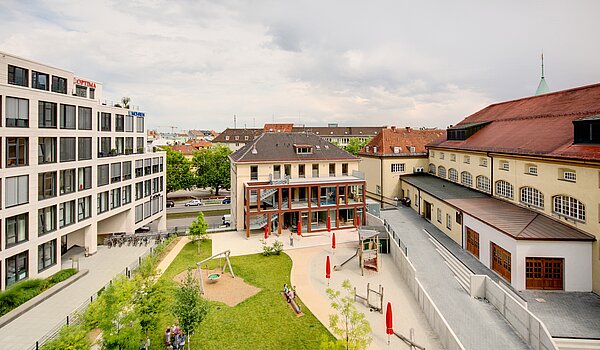 Appartamento a 2 camere | München-Maxvorstadt | 70023 | Aussicht vom Schlafzimmer