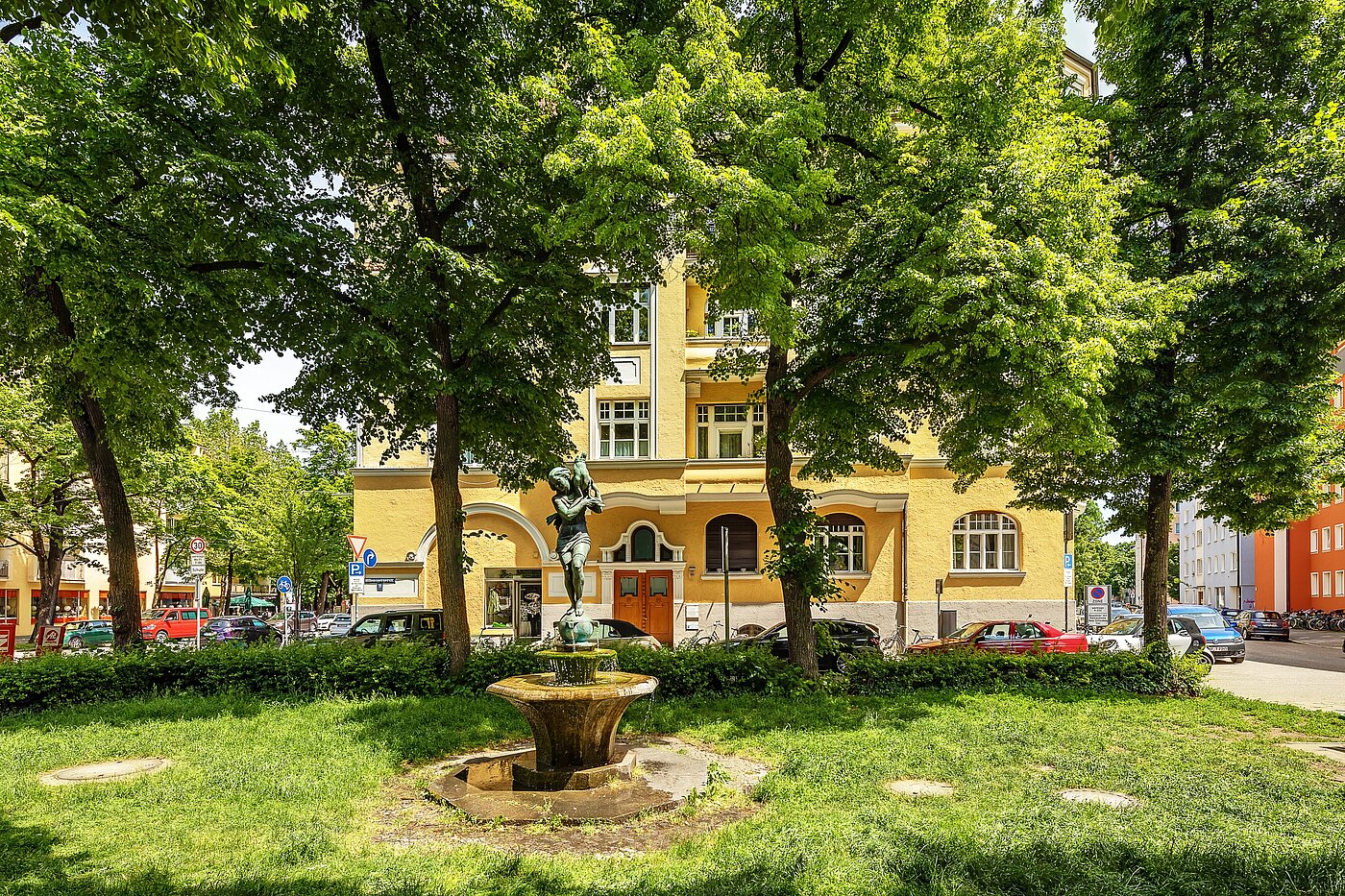Appartamento a 3 camere | München-Schwabing | 2212ML1 | ...und doch viel Natur