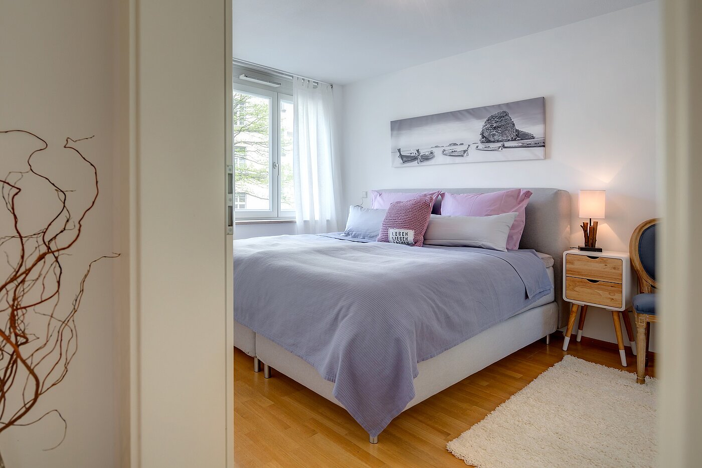 Appartamento a 3 camere | München-Isarvorstadt | 70157 | Schlafzimmer mit...