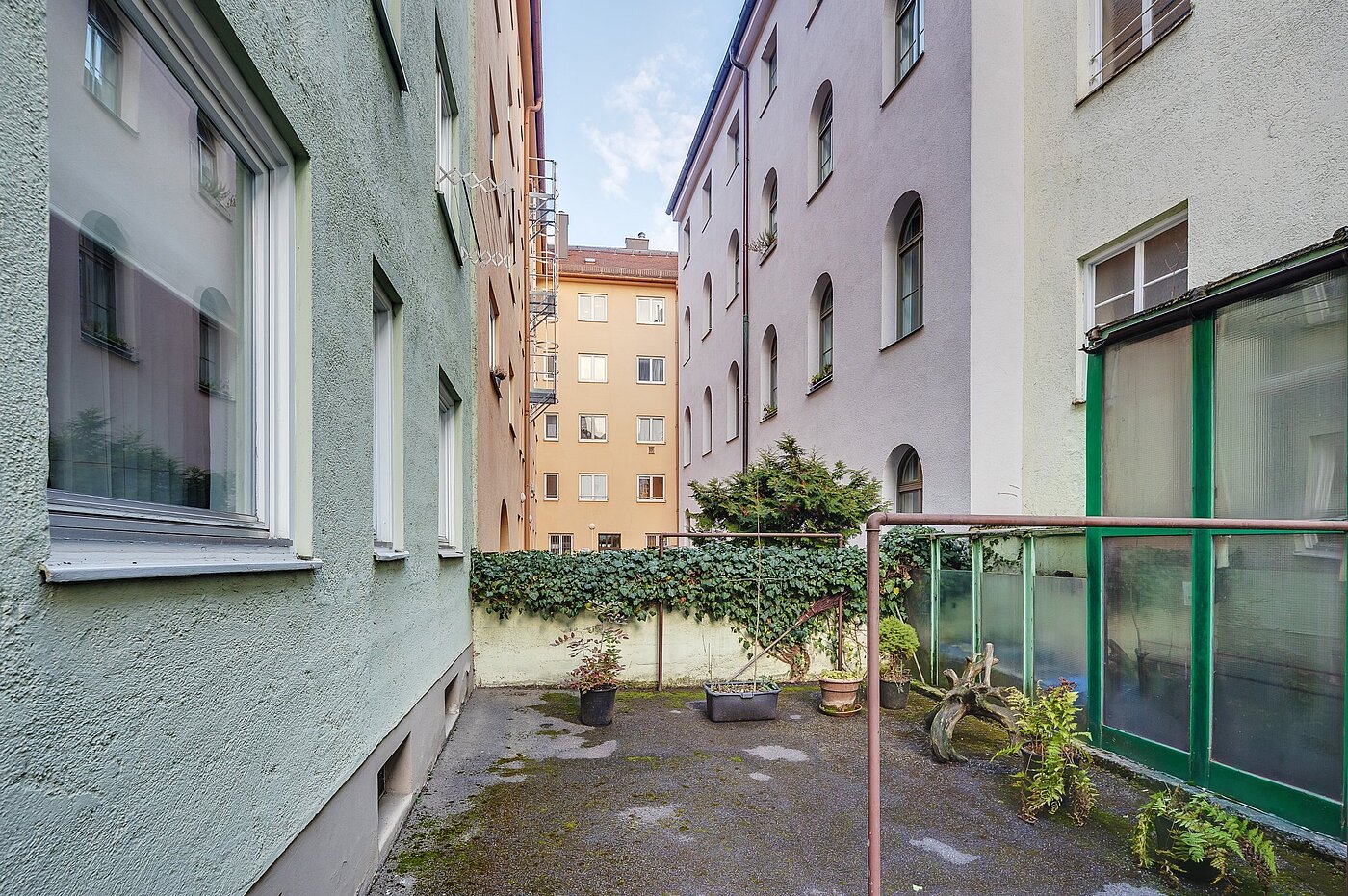 Piano rialzato a 2 camere | München-Lehel | 2012ML1 | Ruhiger Hinterhof