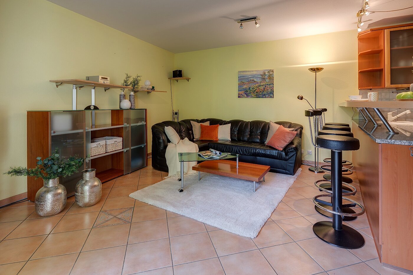 Appartamento al piano terra a 1.5 camere | München-Obersendling | 1805ML2 | ...Wohnbereich...