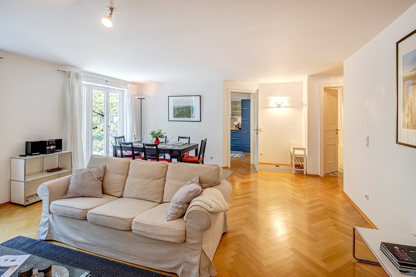 Appartamento a 3 camere | München-Schwabing | 2212ML1 | ...schönem Parkett und...