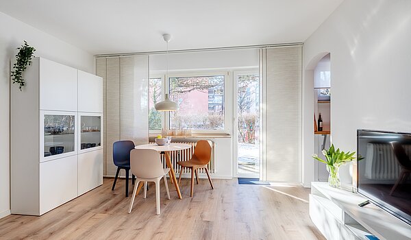 Appartamento al piano terra a 2 camere | München-Moosach | 70462