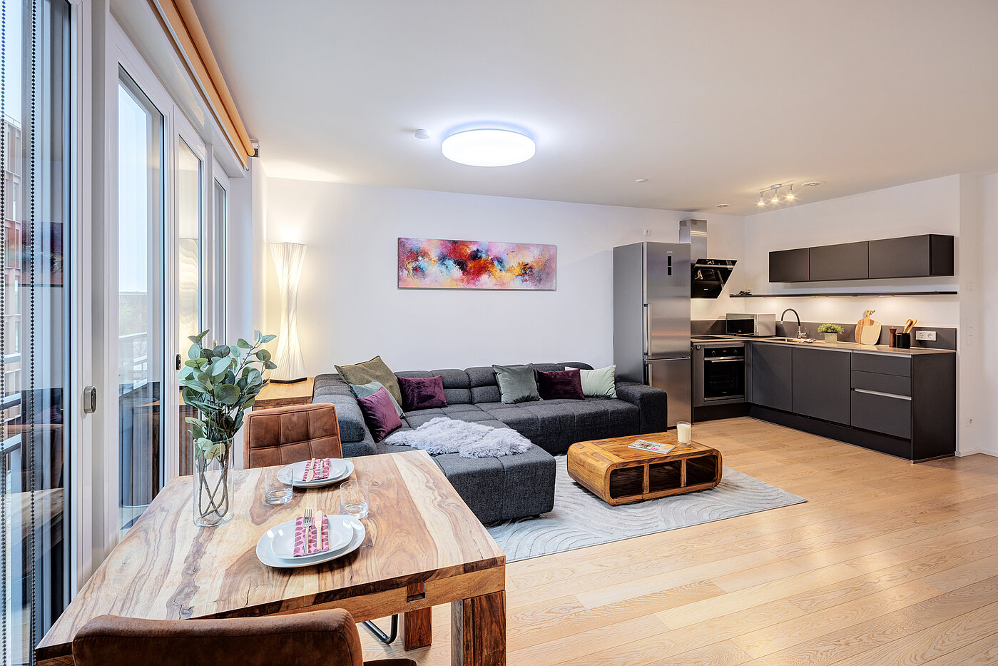Appartamento a 2 camere | München-Bogenhausen | 70160 | Bodentiefe Fenster
