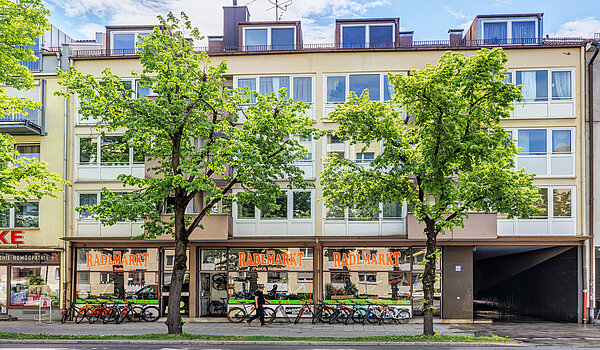 Appartamento a 1 camera | München-Ramersdorf | 70416 | Außenansicht