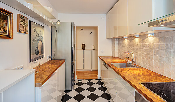 Appartamento a 3 camere | München-Haidhausen | 70447 | Großer Kühlschrank