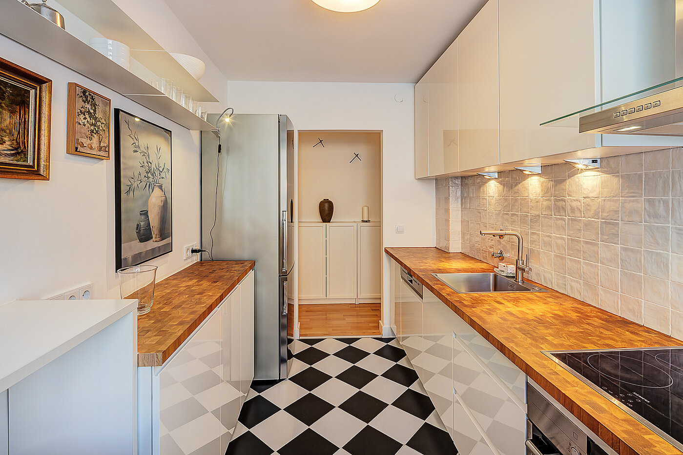 Appartamento a 3 camere | München-Haidhausen | 70447 | Großer Kühlschrank