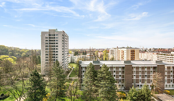 Appartamento a 2 camere | München-Schwabing | 70445 | Ausblick