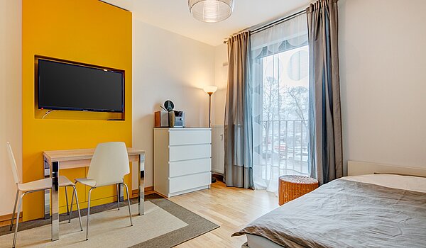 Appartamento a 1 camera | München-Ramersdorf | 70474 | Schlafzimmer