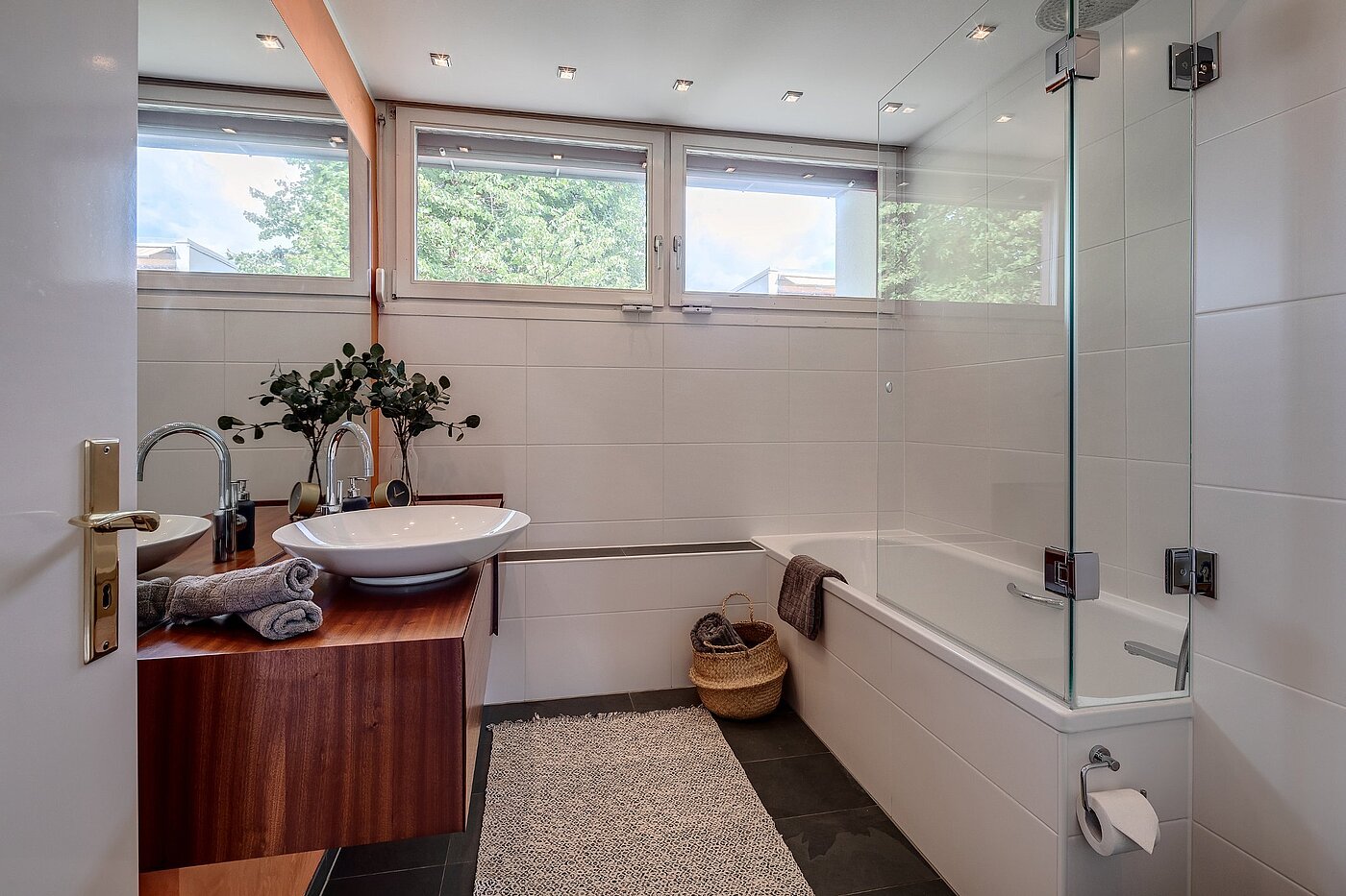 Appartamento a 5.5 camere | Weßling | 1907ML4 | Masterbad mit Tageslicht