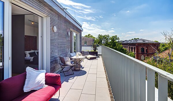 Appartamento a 2 camere | 70134 | ...Dachterrasse