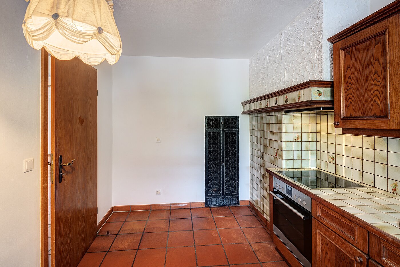 Casa a schiera d'angolo a 5 camere | Penzberg | 701121 | Küche mit Cottaboden...