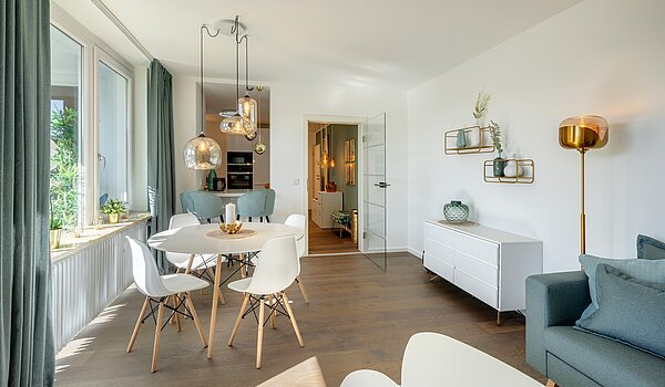 Appartamento a 3 camere | München-Sendling | 70167 | Angrenzender Essbereich...