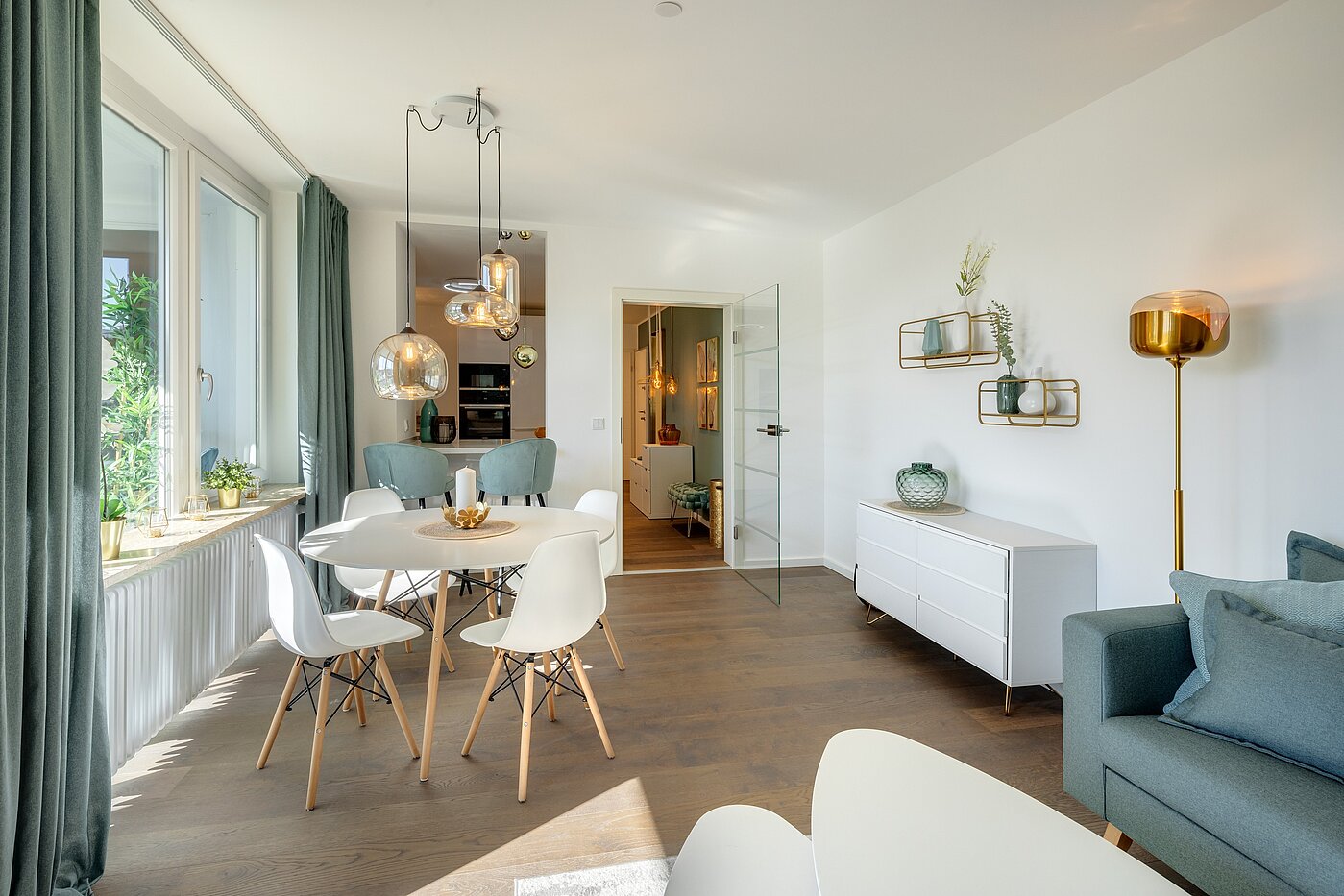 Appartamento a 3 camere | München-Sendling | 70167 | Angrenzender Essbereich...