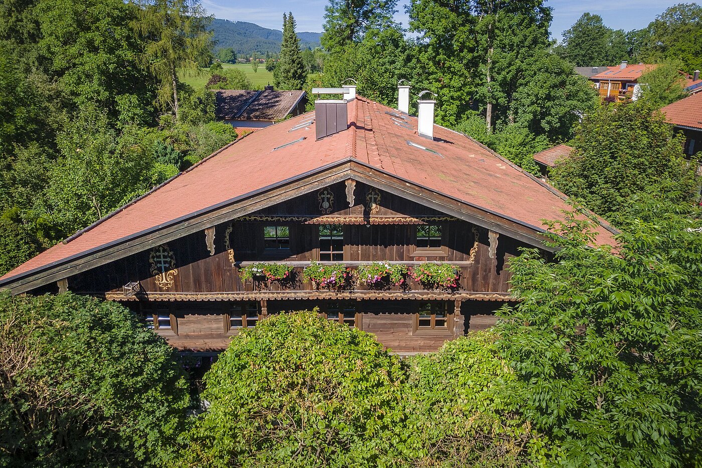 Appartamento a 11 camere | Gmund/Dürnbach | 2107ML11 | Luftaufnahme Osten