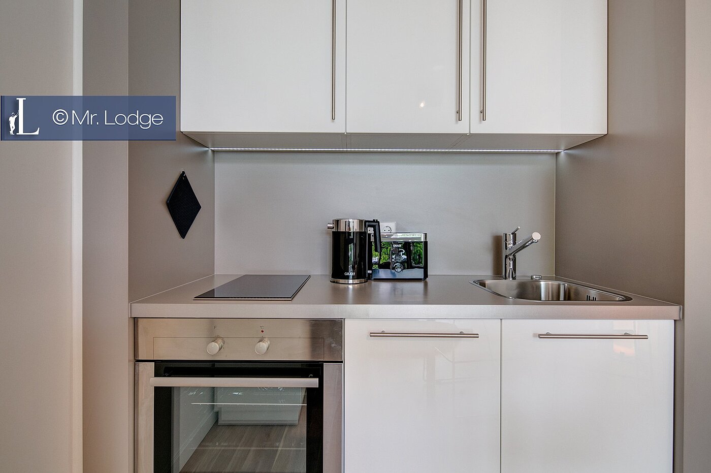 Appartamento a 1 camera | München-Bogenhausen | 1802ML4 | Komfortable Kitchenette
