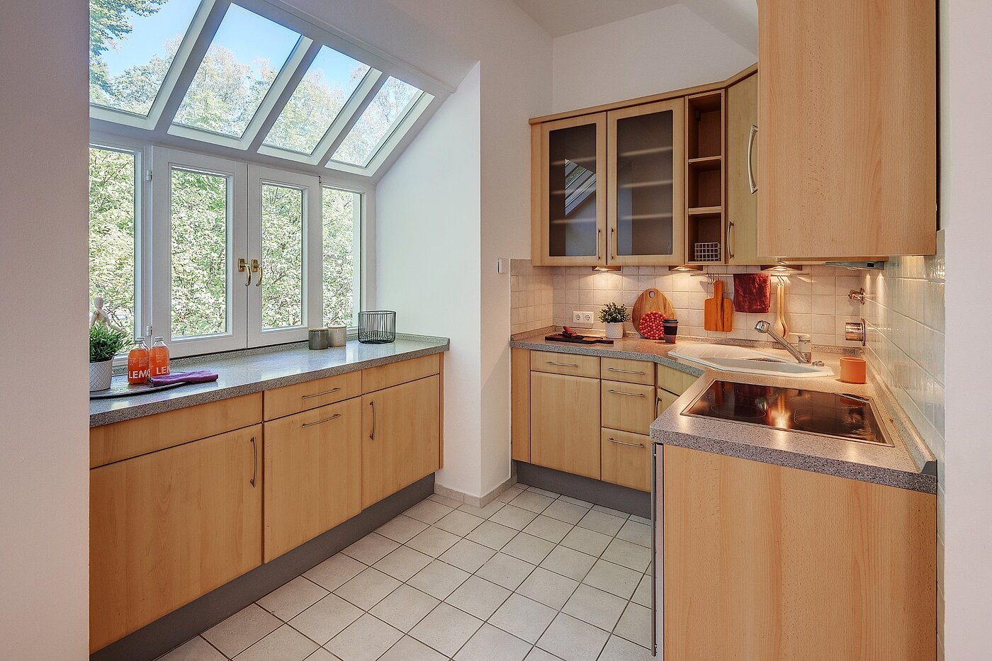 Appartamento a 3 camere | München-Harlaching | 1908ML6 | Helle Küche