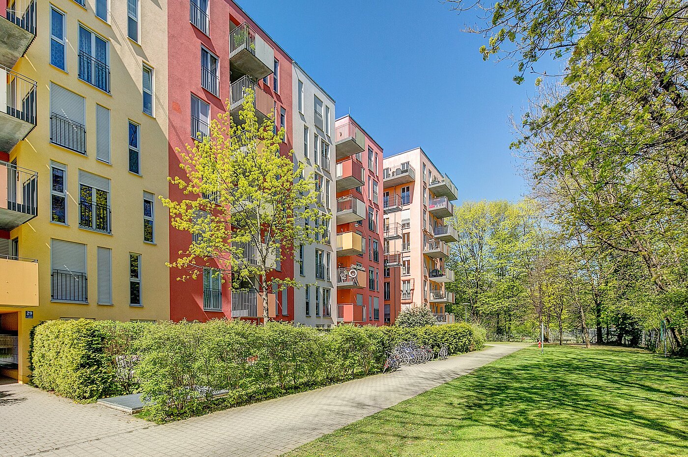 Appartamento al piano terra a 1.5 camere | München-Ramersdorf | 2004ML6 | Blick zur Eingangsseite