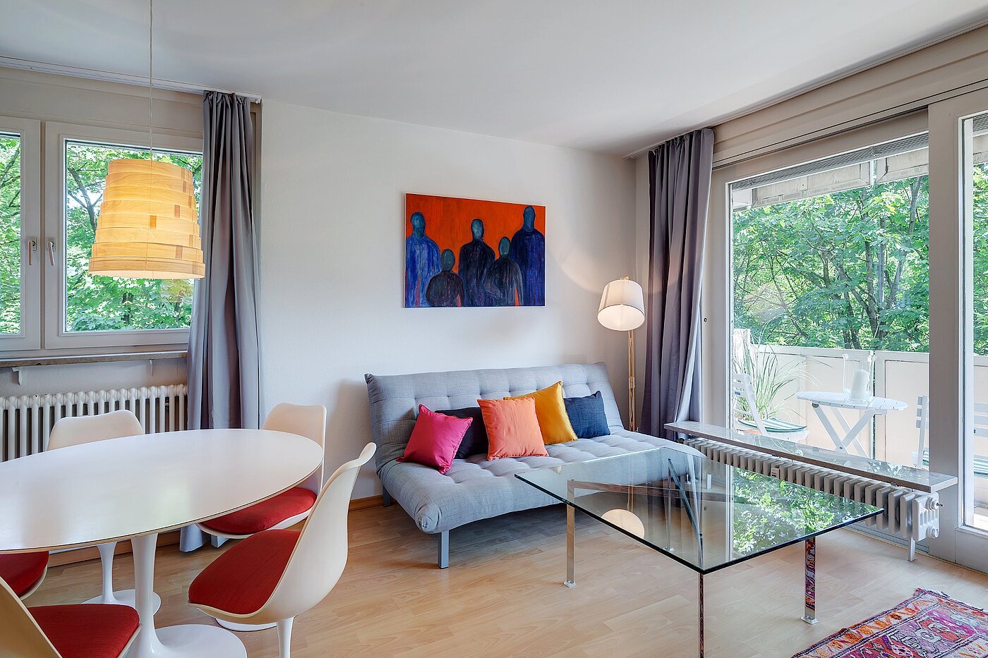 Appartamento a 2 camere | München-Maxvorstadt | 2105ML3 | Helles Wohnzimmer...