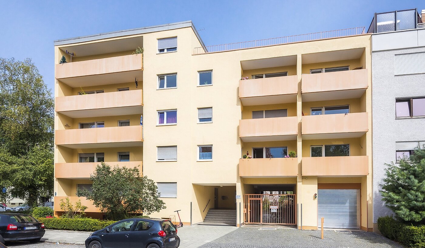 Appartamento a 1 camera | München-Sendling-Westpark | 2008ML1 | Fassadenansicht