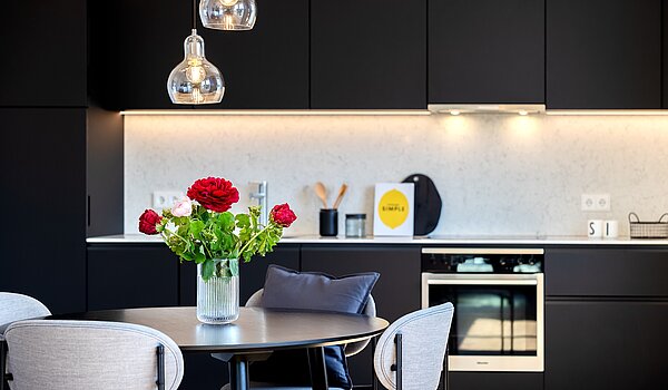 Appartamento a 2 camere | 70134 | Hochwertige Einbauküche