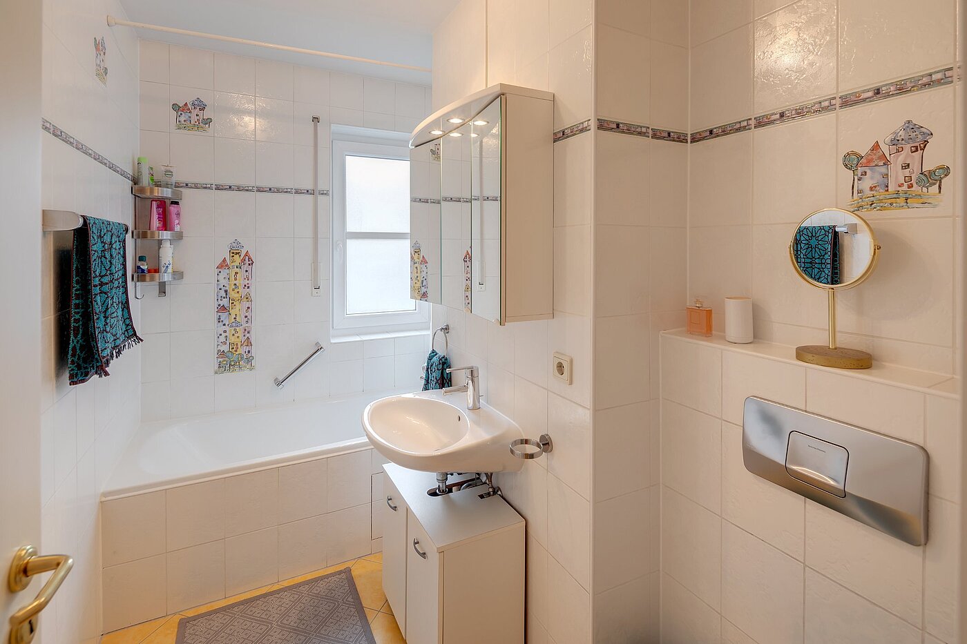 Appartamento a 3 camere | München-Harlaching | 2103ML3 | Tageslichtbad