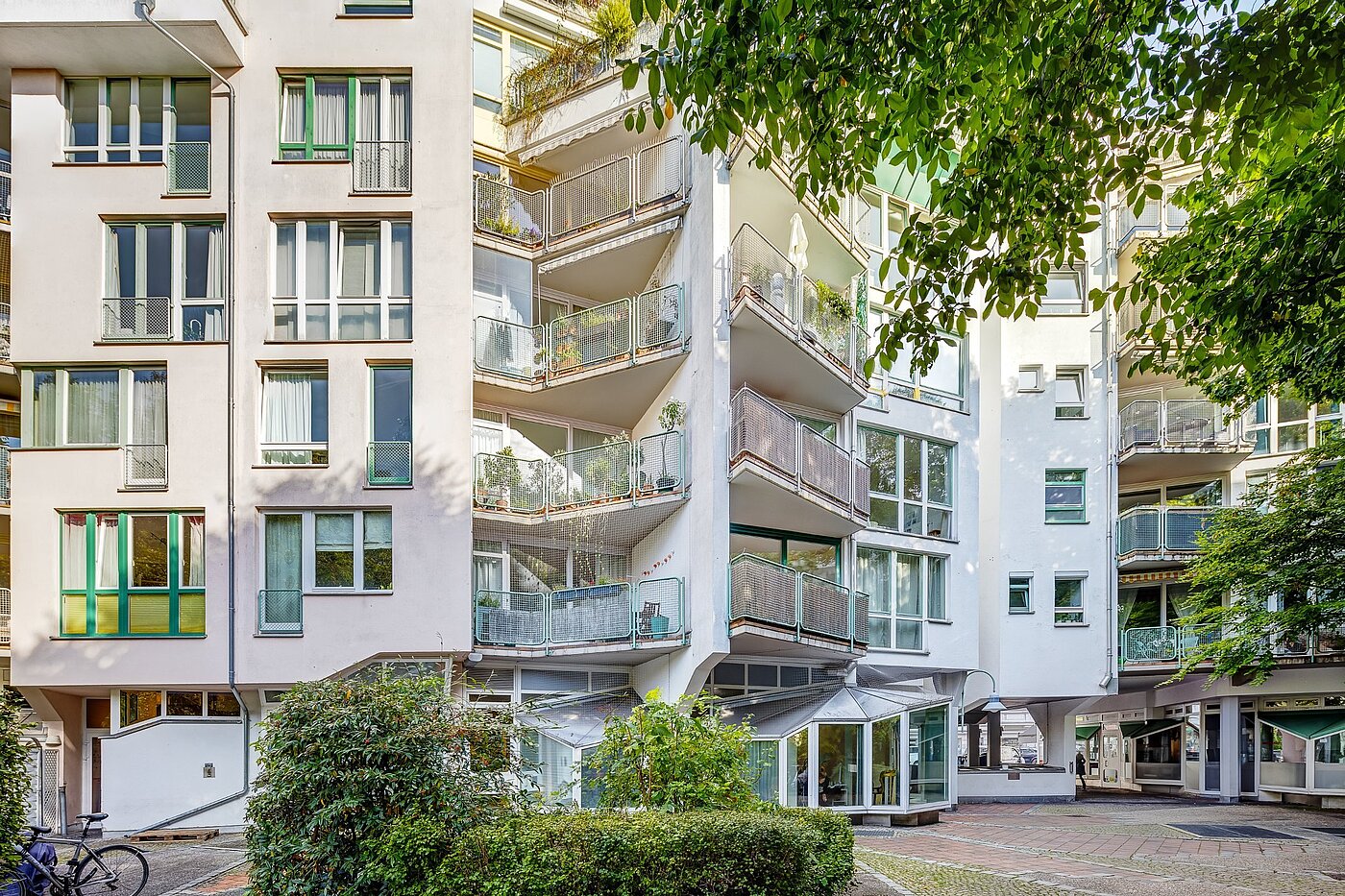 Appartamento a 2 camere | München-Schwabing | 2109ML3 | Innenhof