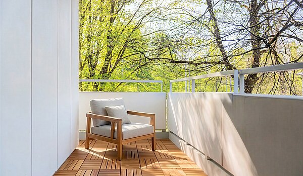 Appartamento a 3.5 camere | München-Bogenhausen | 703052 | Sonniger Westbalkon (Visualisierung)