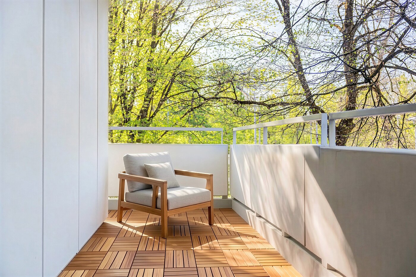 Appartamento a 3.5 camere | München-Bogenhausen | 703052 | Sonniger Westbalkon