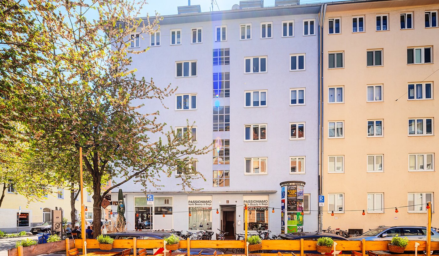 Appartamento a 2 camere | München-Sendling | 70220 | Außenansicht