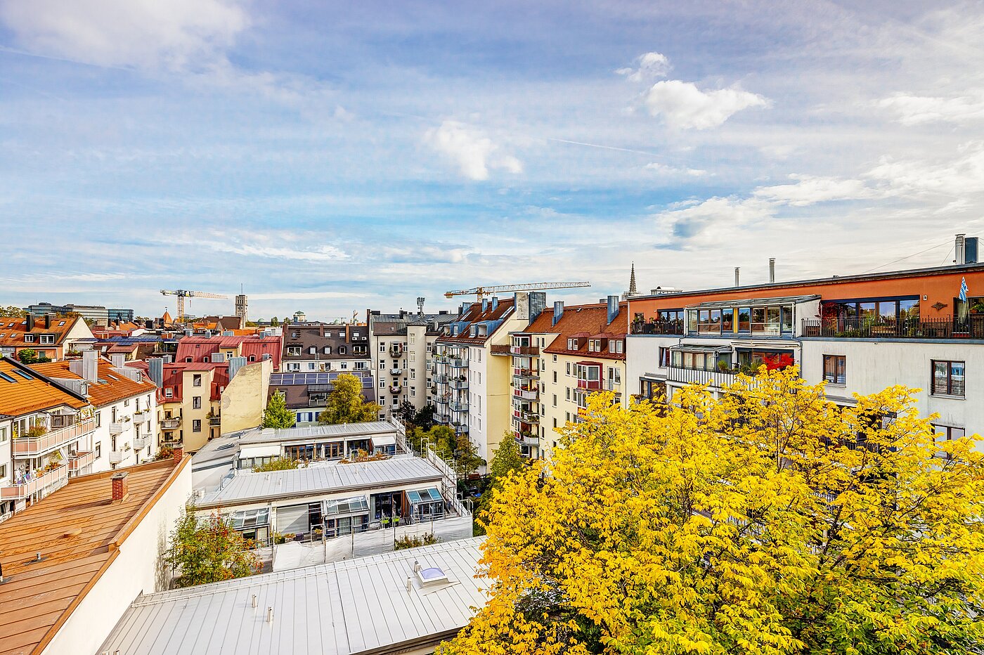 Appartamento mansardato a 2 camere | München-Au | 2209ML3 | Ausblick über die Dächer...