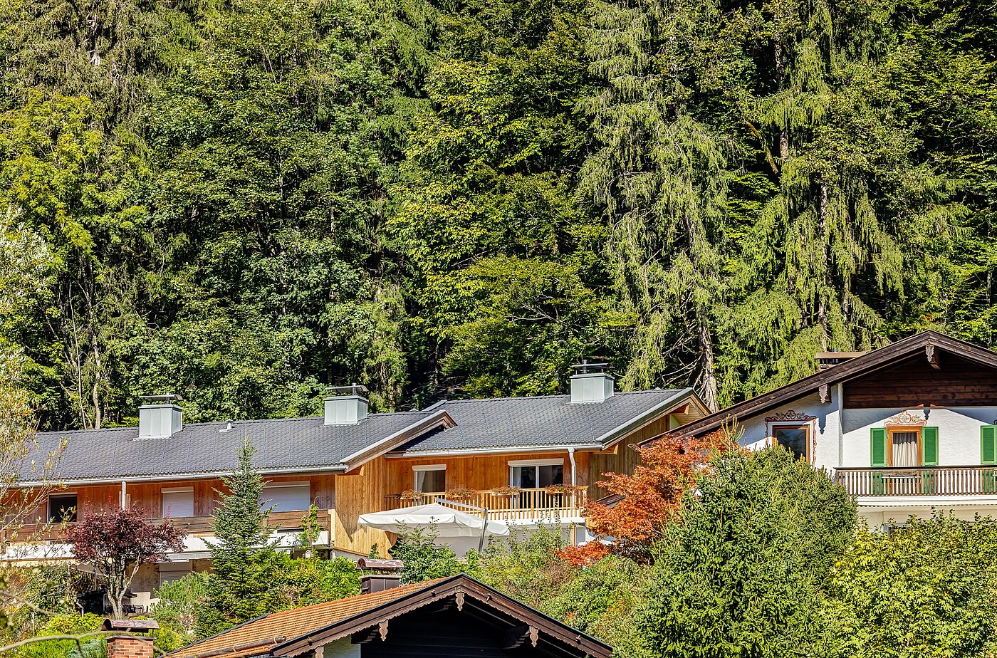 Casa a schiera d'angolo a 3 camere | Kreuth | 70037 | Blick auf das Reihenendhaus