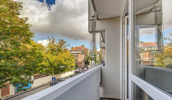 Appartamento a 1 camera | München-Maxvorstadt | 700022 | Balkon in West-Ausrichtung