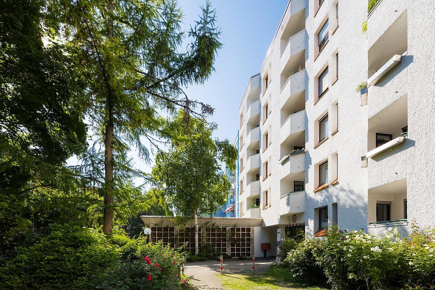 Appartamento a 2 camere | München-Moosach | 2108ML6 | ...ruhig und grün gelegen