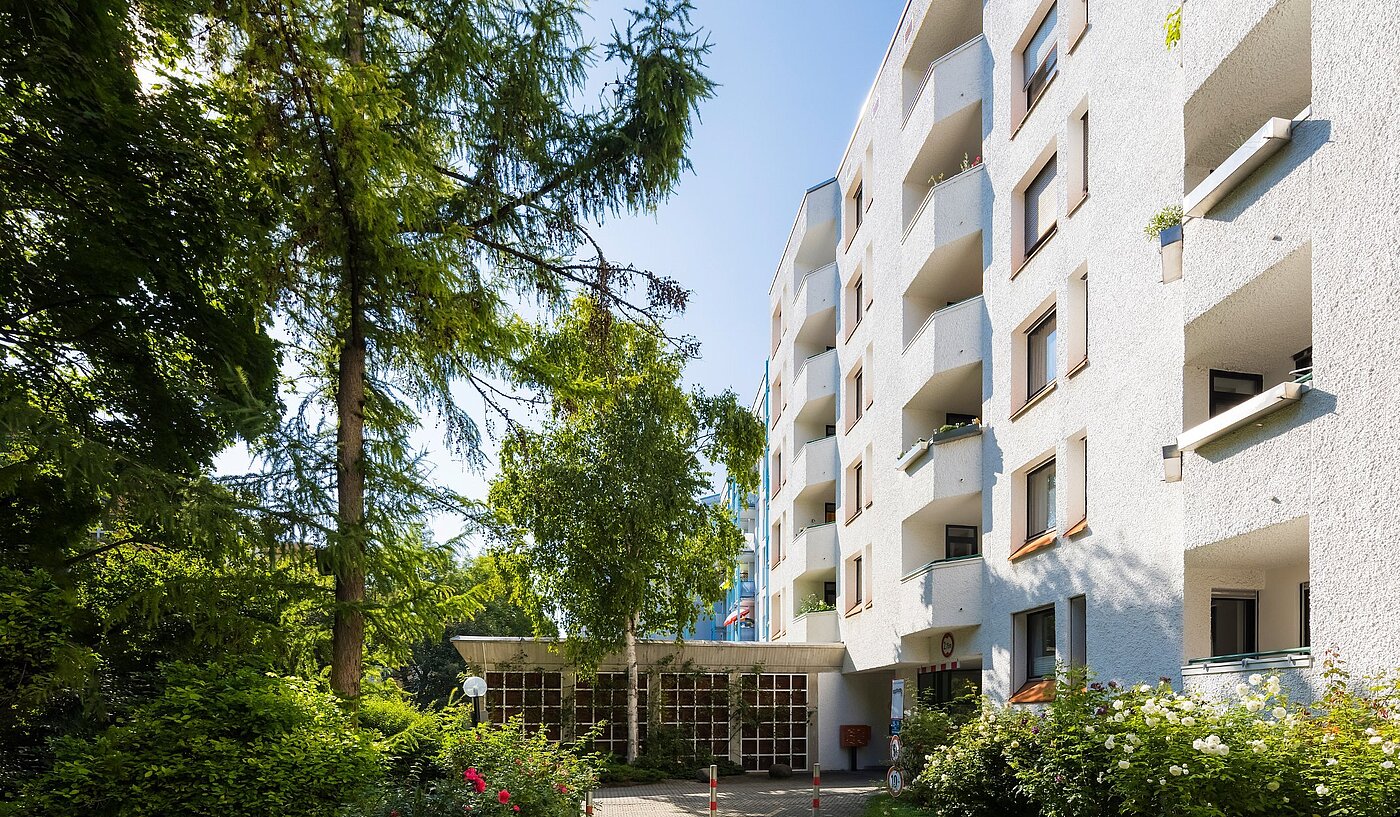 Appartamento a 2 camere | München-Moosach | 2108ML6 | ...ruhig und grün gelegen