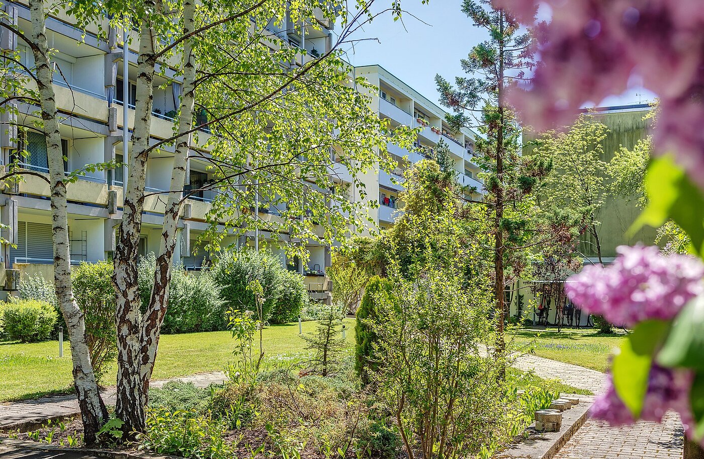 Appartamento a 2 camere | München-Sendling-Westpark | 2003ML9 | ...Innenhof
