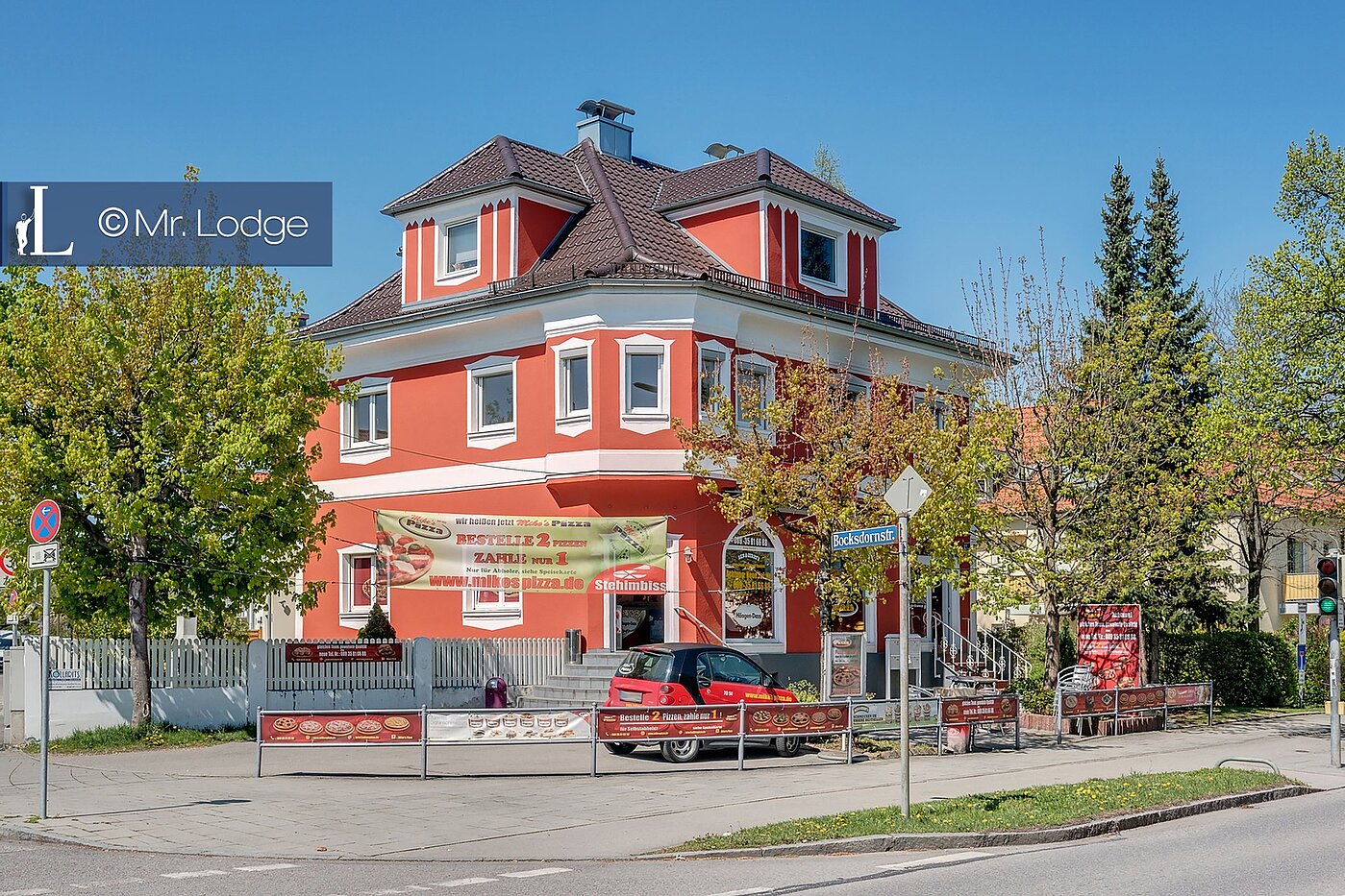 Appartamento mansardato a 3 camere | München-Hasenbergl | 1803D9 | Pizzeria in der Nähe