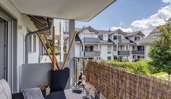 Appartamento a 3 camere | 70483 | Überdachter Balkon...