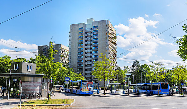 Appartamento a 2 camere | München-Schwabing | 70445 | Außenansicht
