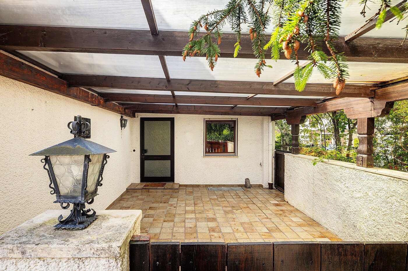 Casa a schiera d'angolo a 5 camere | Penzberg | 701121 | Hauseingang mit Carport